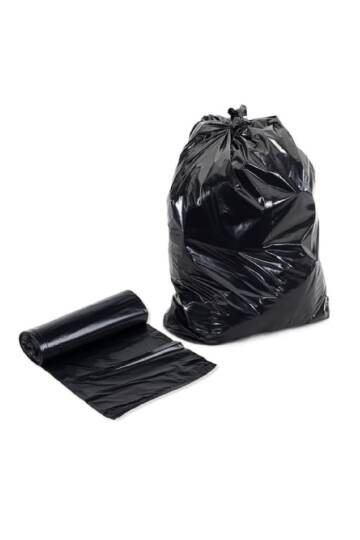 Canhome Çöp Torbası 120*150 cm 800g Siyah 10 Paket x 10 Adet