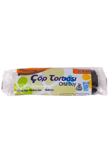 Canhome Orta Boy Çöp Torbası 55*60cm 50 Paket x 20 Adet