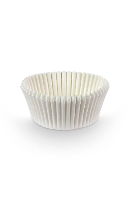 Roll-up Muffin Kek Kapsülü İnce Beyaz 50 Paket x 100 Adet - 3