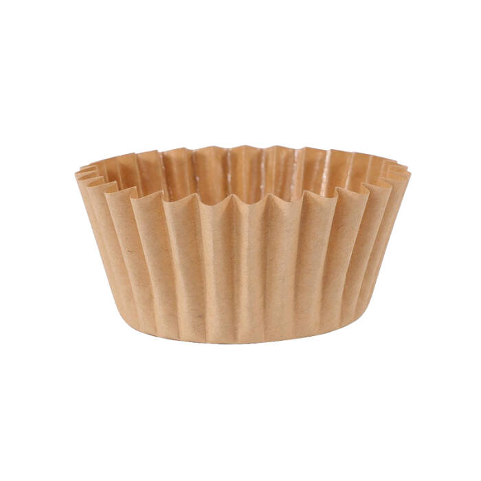 Roll-up Muffin Kek Kapsülü İnce Kraft 50 Paket x 100 Adet - 1