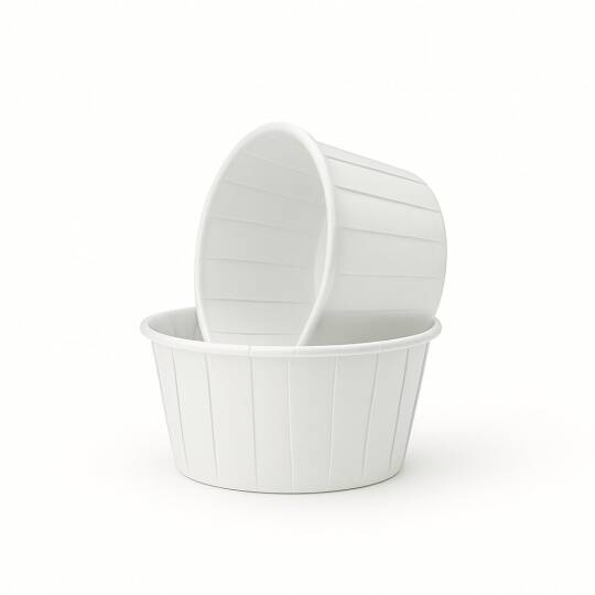Roll-up Muffin Kek Kapsülü Beyaz 30 Paket x 50 Adet