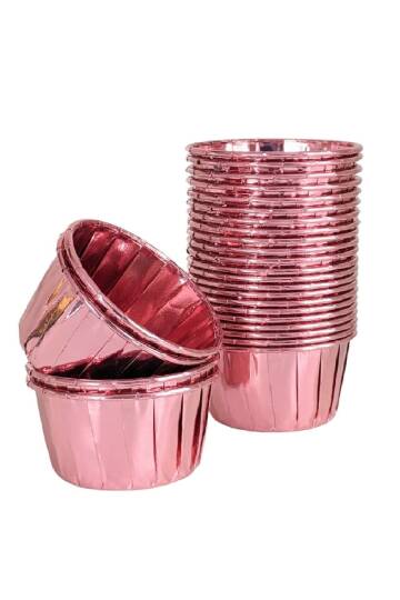 Roll-up Muffin-Kek Kapsülü Rose Gold 60 Paket x 25 Adet