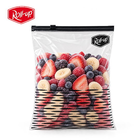 Roll-Up Fermuarlı Buzdolabı Poşeti 3 Litre 8 Adet | 24 Paket – Koli