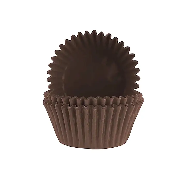 Roll-up Muffin Kek Kapsülü Kahverengi İnce 50 Paket x 100 Adet - 3