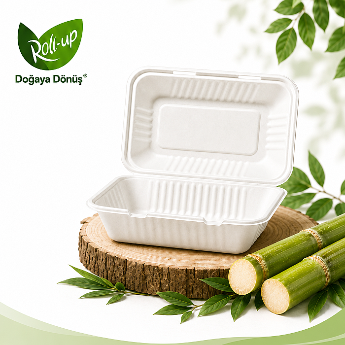 Roll-Up Nature Dreams Ekolojik Kendinden Kapaklı Kap 23x15 cm 25 Adet x 20 Paket – Koli - 1